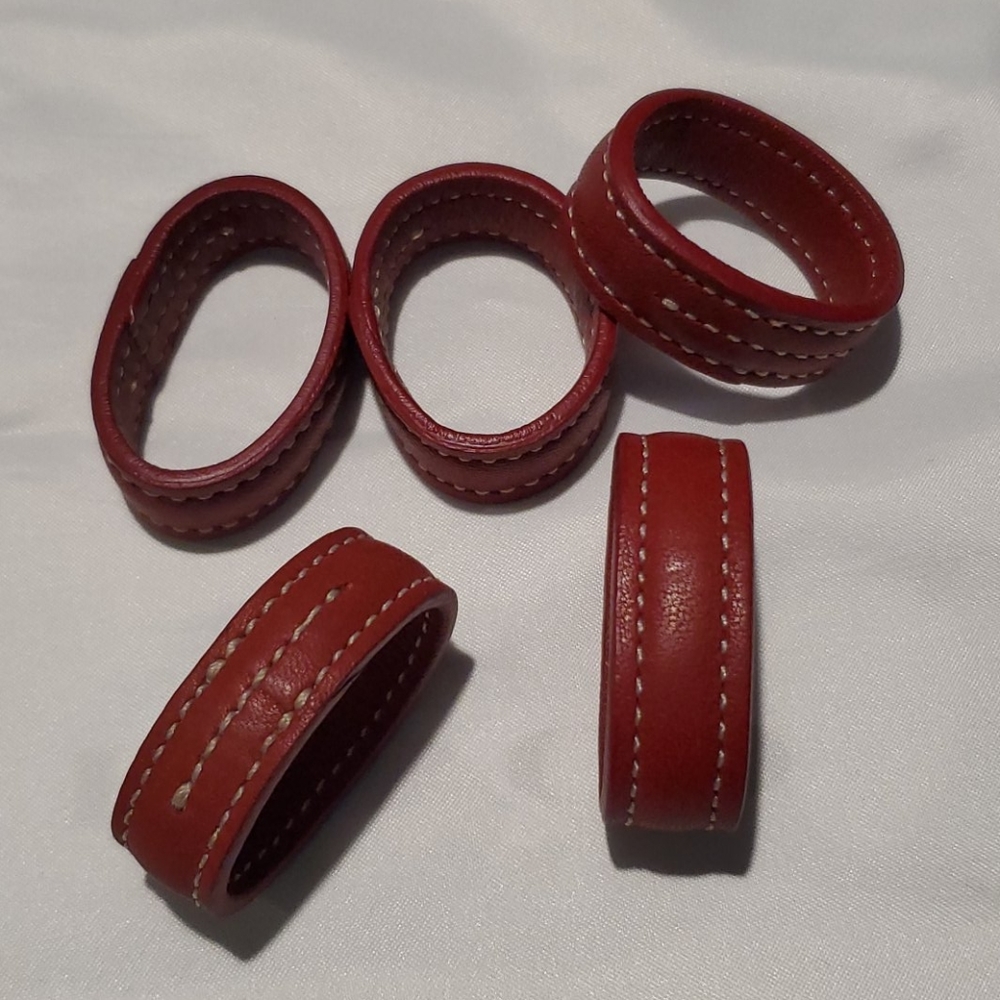 Coach Loop Repair/Spare Part w/ White Stitch